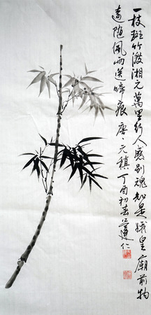 Ink paintingのeditorial素材