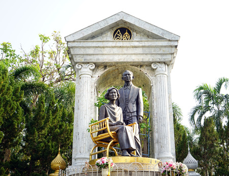 statue at Royal Garden in Thailandのeditorial素材