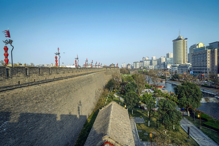 Ancient city of Xi'anのeditorial素材