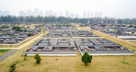 Daming Palace Architectureのeditorial素材