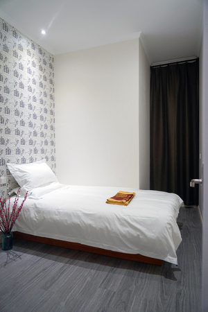 Bedroom interiorのeditorial素材