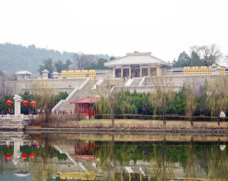 Mausoleum of the Yellow Emperorのeditorial素材