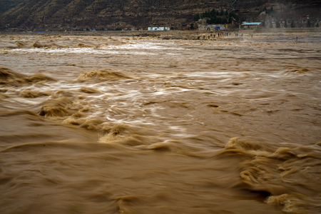 the yellow riverのeditorial素材