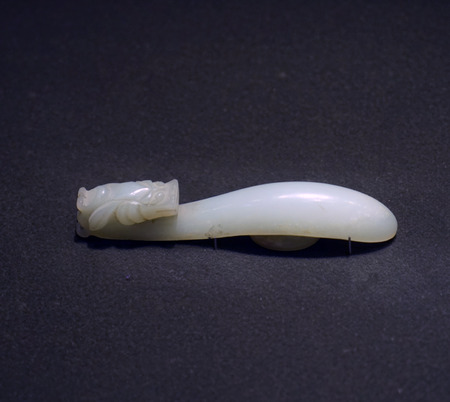 Ancient jade carvingのeditorial素材