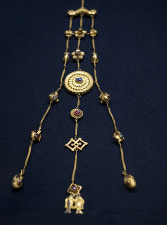 Gold accessories in the Ming Dynastyのeditorial素材