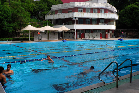 Swimming poolのeditorial素材