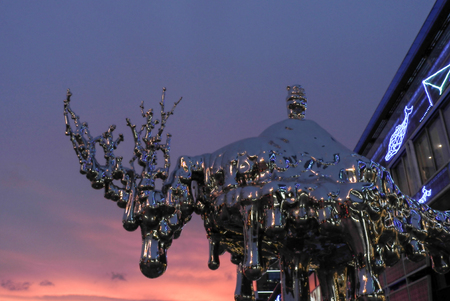 Square sculptureの写真素材