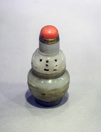 Jade snuff bottleのeditorial素材