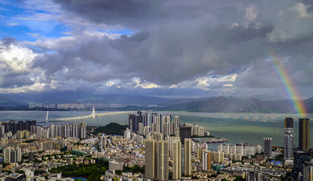 Shenzhen Bay Rainbowのeditorial素材