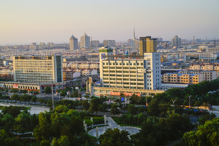 Wuzhong City Buildingのeditorial素材