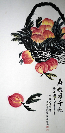 traditional Chinese paintingのeditorial素材