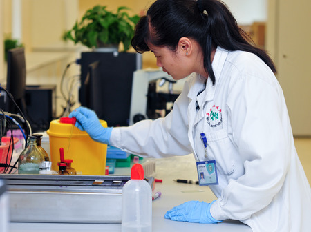 Hospital Laboratoryのeditorial素材