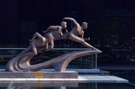 College sculptureのeditorial素材