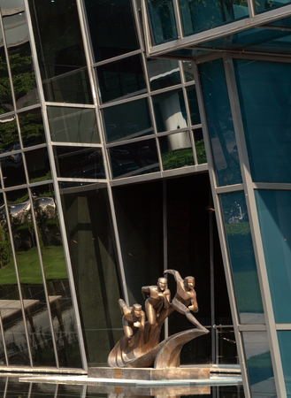 College sculptureのeditorial素材