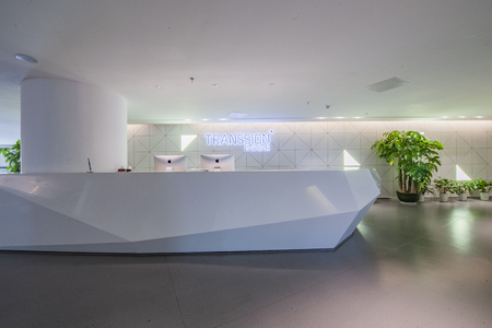 Company front deskのeditorial素材