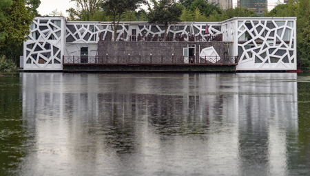 modern building in the cityのeditorial素材