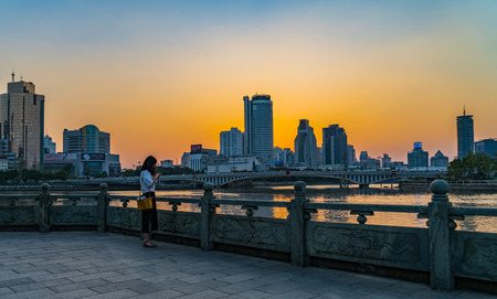 Ningbo Sanjiangkouのeditorial素材