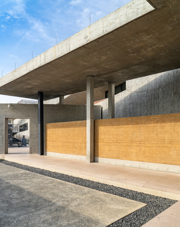 Pavilion passage at Fuchun Mountain Hallのeditorial素材