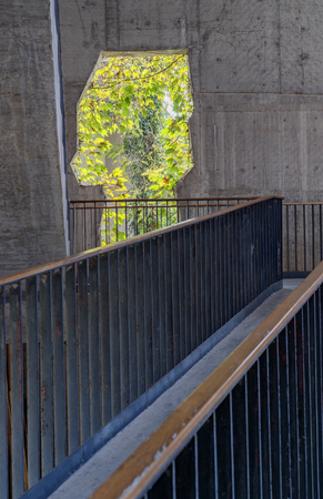 China Art College building passageのeditorial素材