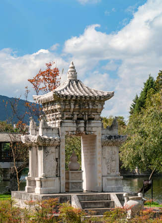 Zhuang ethnic villageのeditorial素材