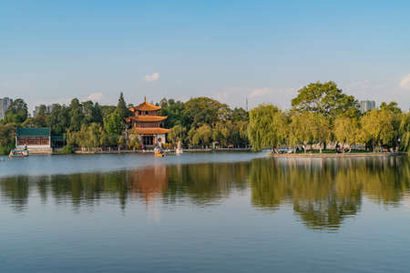 Kunming Daguanlou parkのeditorial素材