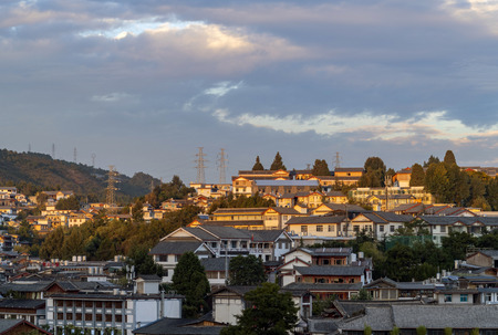 Lijiang ancient city sceneryのeditorial素材