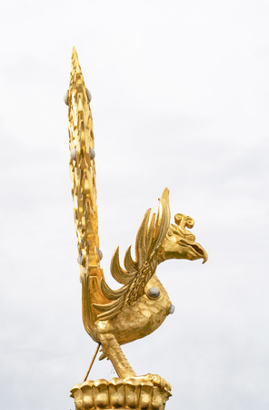 Chongsheng Temple golden scultureのeditorial素材