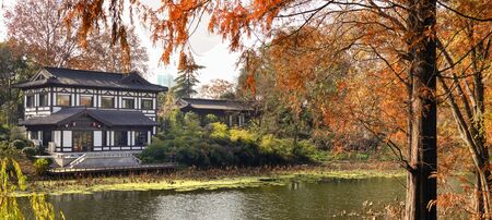 Xuanwu Lake Autumnの写真素材