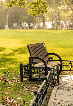 Park seatの写真素材