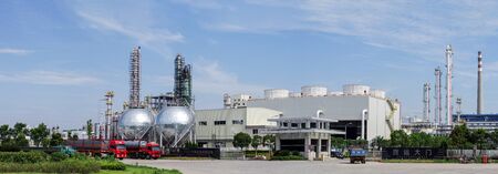 Chemical plantのeditorial素材