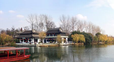 shouxi Lake sceneryのeditorial素材