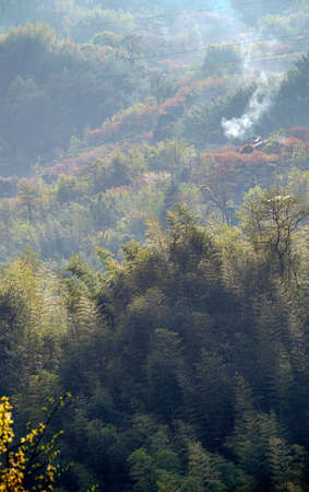 Siming Mountain Springの写真素材