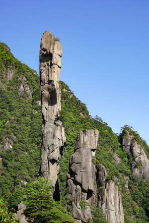 Sanqingshan Scenic Areaの写真素材
