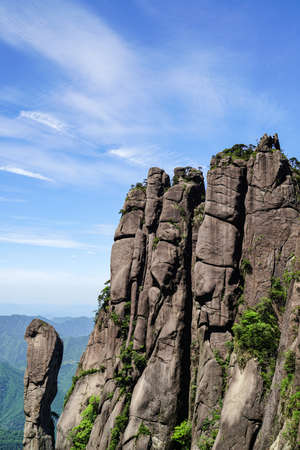 Sanqingshan Springの写真素材