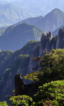 Sanqingshan sceneryの写真素材