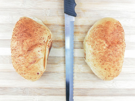 fresh baked homemade cheese bun in malaysia