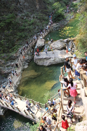 Xin xiang Bao Quan scenic spot