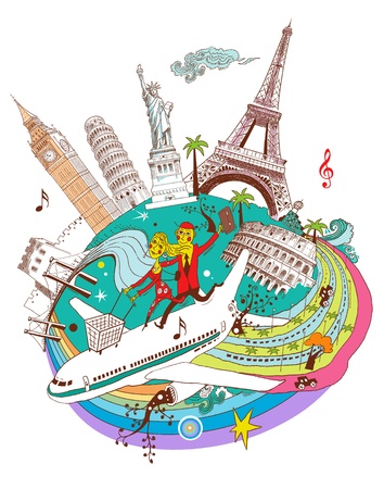 World tourism shoppingの写真素材