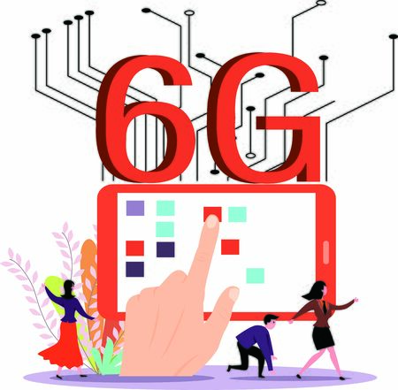 Concept of 6G technology network is under research and development