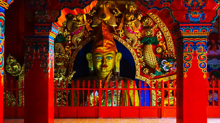 Shangri-La Songzanlin Temple Buddhaのeditorial素材