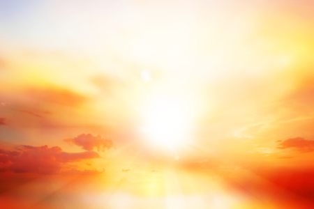 Blurred sunset backgroundの写真素材