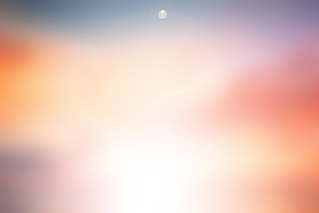 Background of colorful sky concept: Dramatic sunset with twilight color sky and clouds.の写真素材