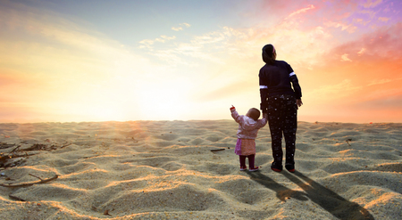 christian mother and daughterの写真素材