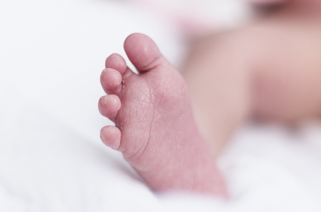 Newborn concept: children are fearfully and wonderfully madeの写真素材