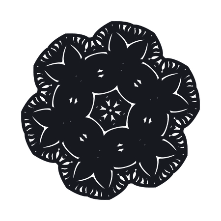 Mandala Vector Illustrationのイラスト素材
