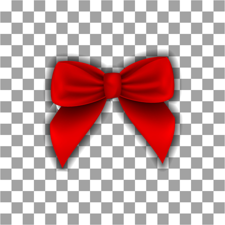 bow red vectorのイラスト素材