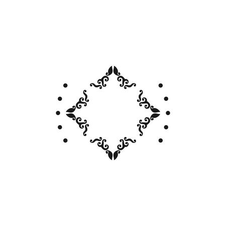 luxury boutique element logo design inspirationのイラスト素材