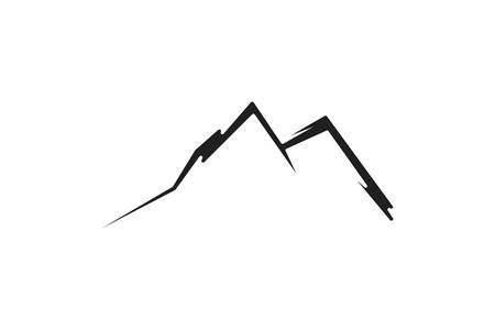 Mountain for travel adventure logo design inspirationのイラスト素材