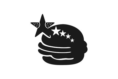 burger design inspirationのイラスト素材