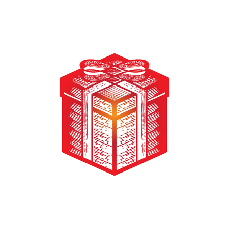 Gift Box, Christmas decorationのイラスト素材